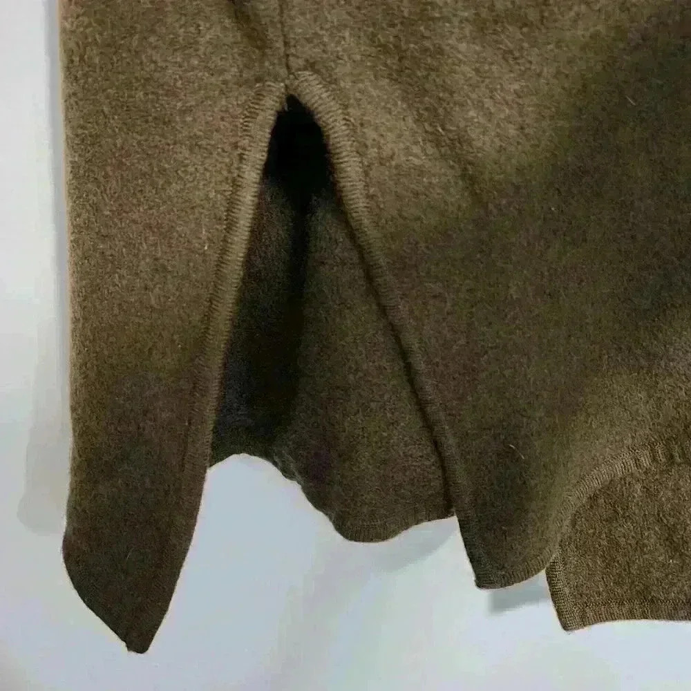 MADEWELL☆Camden Sweater-Coat Heather Elm Size M - Picture 6 of 12